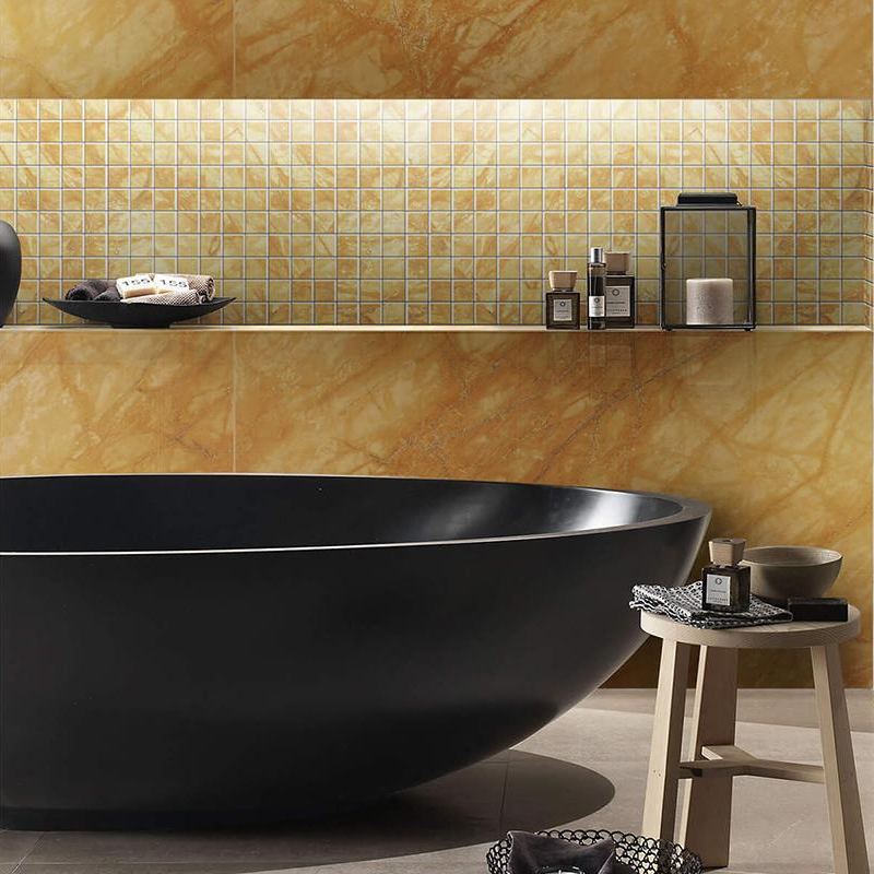 D9123801BM - Giallo Siena Marble Tile