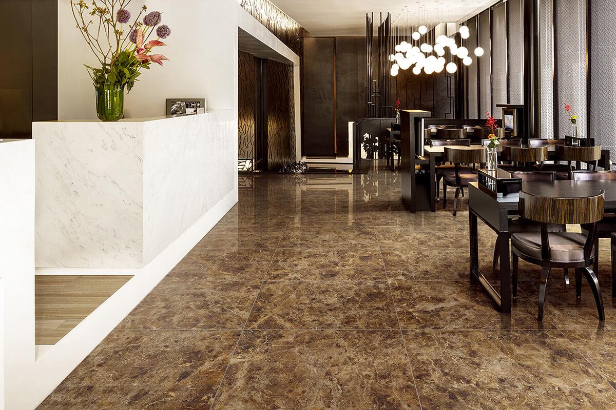 Marron Emperador Marble Tile