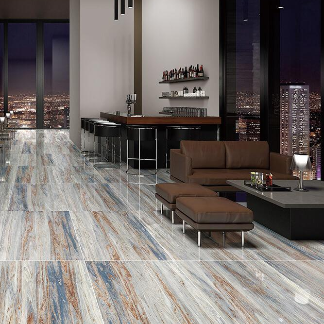 D695866BM - Palissandro Blue Marble Tile